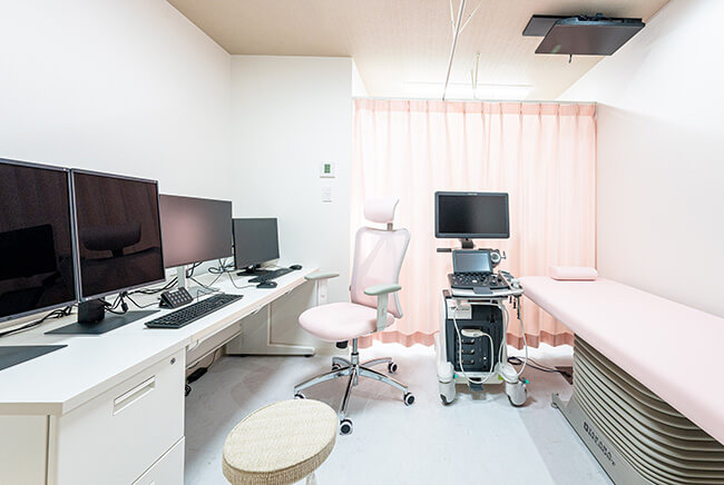 超音波専門医による検査